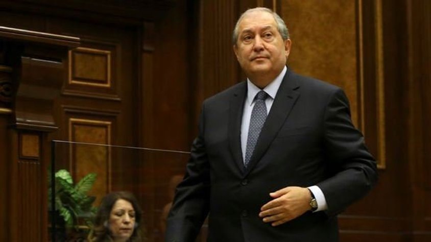 Ermenistan Cumhurbaşkanı Armen Sarkisyan istifa etti